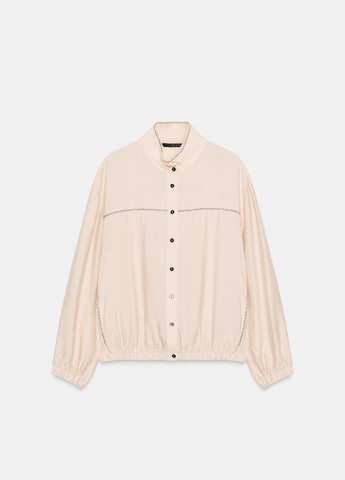 Молочная блузa Zara