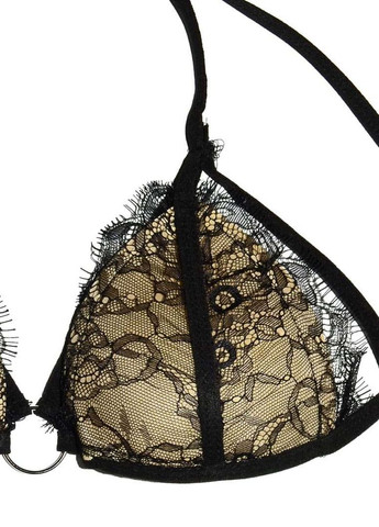 Черный демисезонный сексуальный соблазнительный эротический комплект – эротическое бельё Langsha