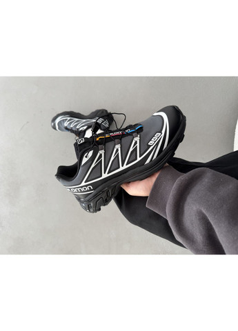Сірі Осінні кросівки чоловічі salomon s / lab xt-6 black / grey саломон хт-6 No Brand