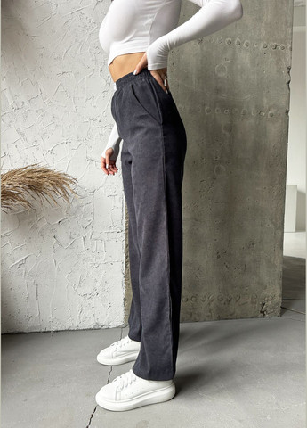 Универсальные трендовые женские брюки палаццо с разрезами по бокам INNOE Штани (315800314)