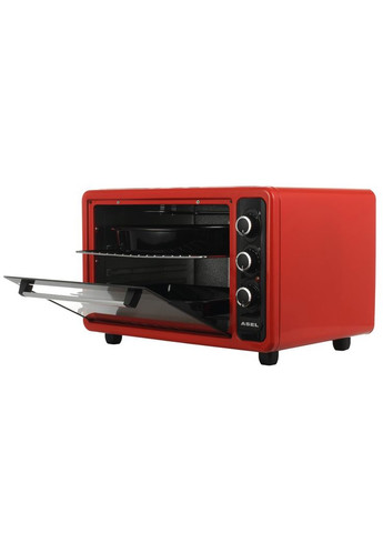 Електрична піч AF-40-23. Колір: червоний Asel (364664628)