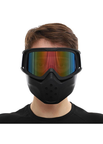 Защитная маска-трансформер очки пол-лица M-9339 SP-Sport (317202994)