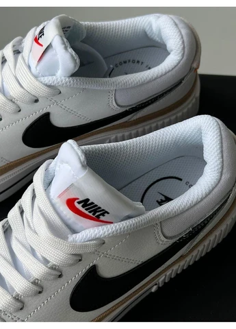 КРОССОВКИ ЖЕНСКИЕ NIKE COURT LEGACY LIFT WHITE НАЙК КОУРТ ЛЕГАСИ No Brand белые демисезоны (367173353)