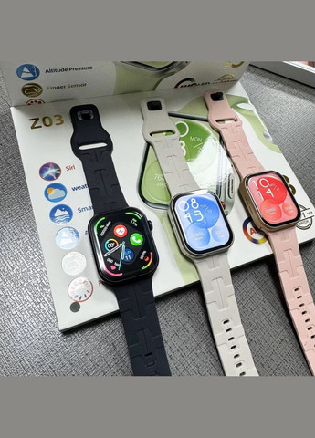 Смартчасы IP65 Black Fendior Z03 Pro (314973572)