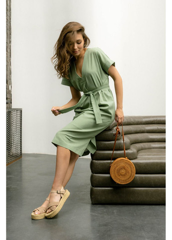 Оливковое платье 2072.5396 Seventeen