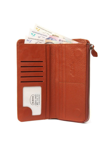 Женский кожаный кошелек Classik WN-23-21 orange Dr. Bond (296618862)