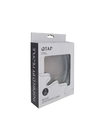Шланг для ручного душа Hadice 1600 мм QTHADPVC160G Graphite Qtap (400362505)