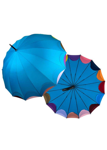 Женский зонт-трость полуавтомат на 16 спиц Susino (289977431)