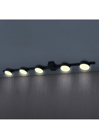 Потолочный светильник, люстра 326270 Joy GX53 5x10W IP20 Черный (095419) Goldlux (361312483)