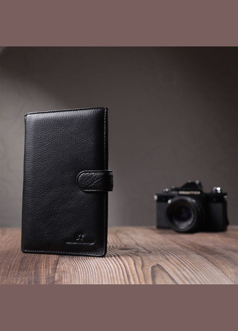 Универсальный мужской бумажник для денег и документов из натуральной кожи 22735 st leather (329150850)