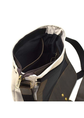 Сумка через плечо парусина и кожа крейзи хорс RCj6600-4lx TARWA (298684316)