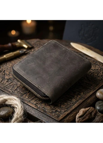 Гаманець чоловічий Vintage Коричневий Верховинка 14224 (398258091)
