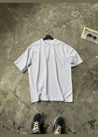 Чорно-біла комплект з двох оверсайз футболок преміум бавовна з коротким рукавом Vakko