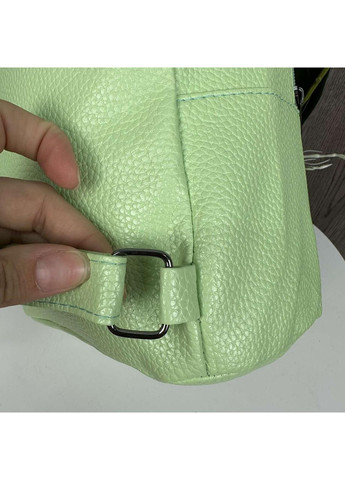 Детский мини рюкзак для девочек из искусственной кожи салатовый No Brand (351536509)