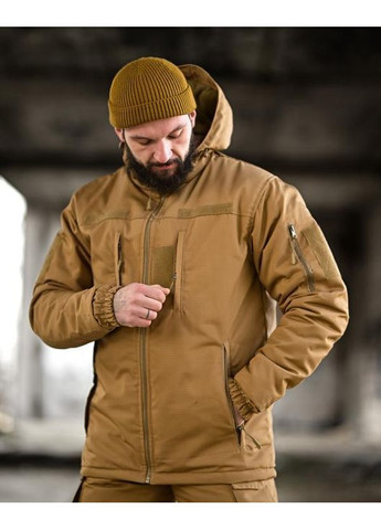 Тактичний чоловічий зимовий костюм Omni-heat койот No Brand