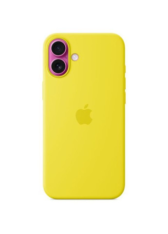Чохол до мобільного телефона iPhone 16 Plus Silicone Case with MagSafe - Star Fruit (MYYG3ZM/A) Apple iPhone 16 Plus Silicone Case with MagSafe - Star F (361110707)