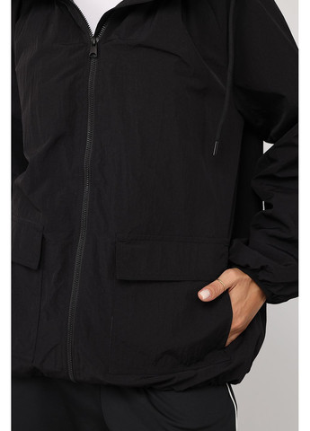 Вітровка жіноча колір чорний ЦБ-00279721 Yuki (361305124}