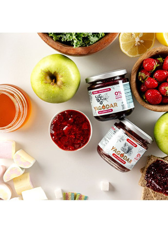 Джем для диабетиков на пектине Клубника 210 г (2333380380) YAGODAR (361784849)