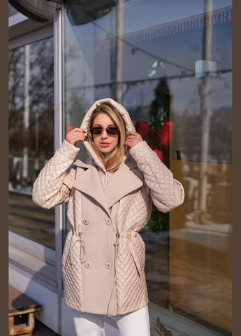 Молочная демисезонная куртка MN