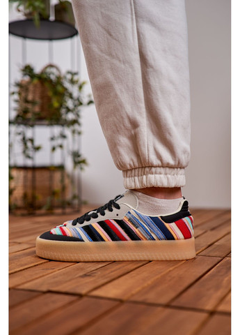 Цветные демисезонные кроссовки мужские adidas samba x kseniaschnaider адидас самба No Brand