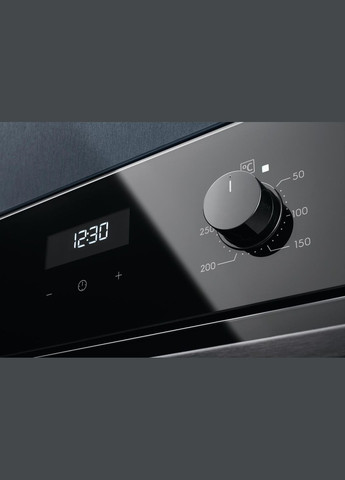 Духова шафа електрична, 65л, А, пара, дисплей, конвекція, телескопічні напрямні, Electrolux (314776738)