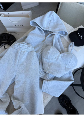 Костюм 3-ка (штаны, кофта, топ) No Brand С 832 716 (369965614)