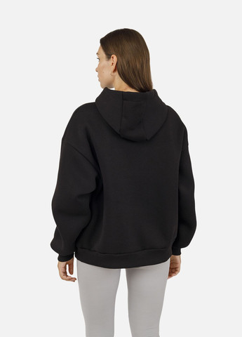 Женский худи цвет черный ЦБ-00254551 Yuki (302371197)