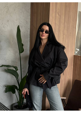 Укороченный тренч oversize с поясом — стильная весенняя новинка 🌿 Vione тренчкот на завязках демисезон (384496925)