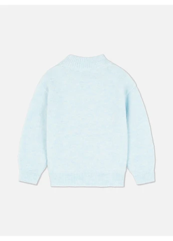Блакитний джемпер демісезон,блакитний з малюнком, Primark