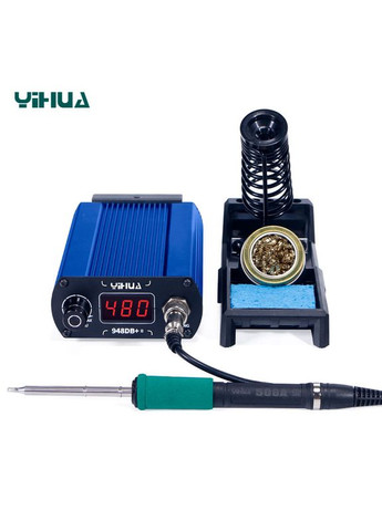 Паяльная станция 948DB+ II / Жало T12 / 200-480°C / 3 канала памяти / 75 Вт Yihua (356116977)
