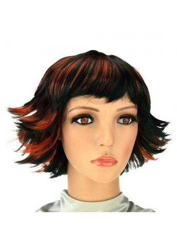 Парик каскад коричнево-черный маскарад косплей вечеринка фотосессия+подарок No Brand (342384788)