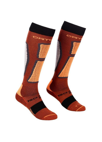 Комбинированные носки ski rock'n'wool ong socks mns оранжевый Ortovox (334347878)
