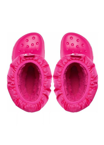 Зимние зимние сапоги детские kids classic neo puff boot mineral blue 207684 Crocs