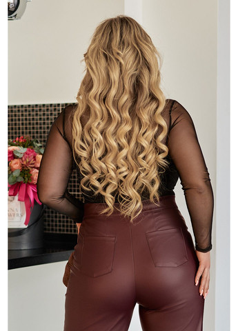 Жіночий лонгслів з прозорими рукавами Fashion Girl Event (368850457)