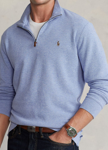 Голубой демисезонный светр Ralph Lauren