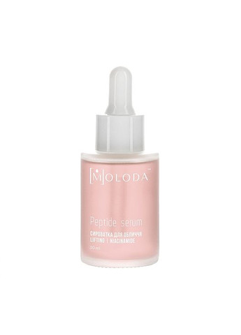 Омолоджуюча сироватка з пептидами Serum Peptide Lifting Niacinamide 30ml (1526652-42382230) MOLODA (368612286)