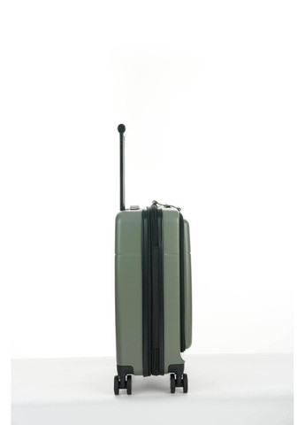 Дорожный чемодан маленький 40л из крепкого пластика 4-х колесный Velo (00322020) Bagland (319710768)