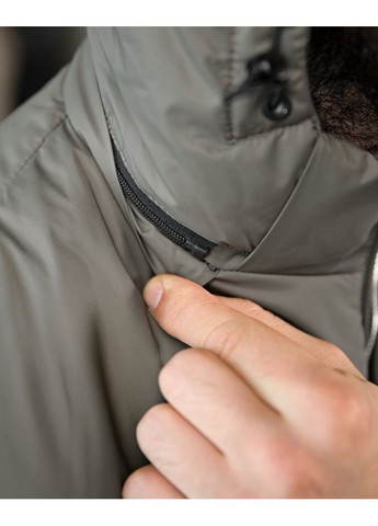 Оливковая (хаки) демисезонная стильная мужская куртка демисезонная хаки Freedom