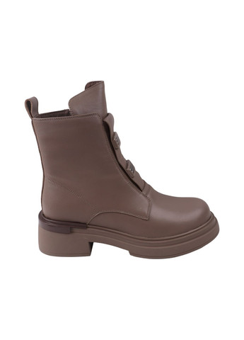 ботинки женские капучино натуральная кожа VIDORCCI