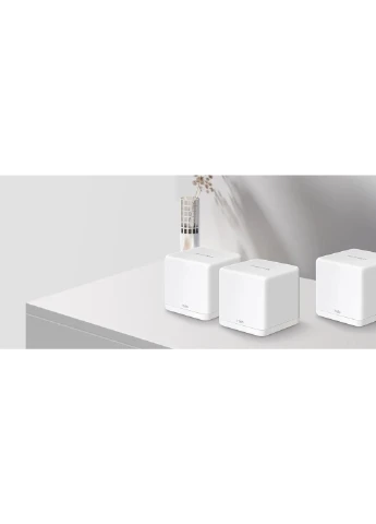 Система WiFi-Mesh Halo H60X AX1500, 3xGE LAN/WAN, 3мод Mercusys (394051374)