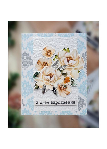 Набор для создания поздравительных открыток "Where beauty lives" FDGCK 047, 6 шт Fabrika Decoru (365252092)