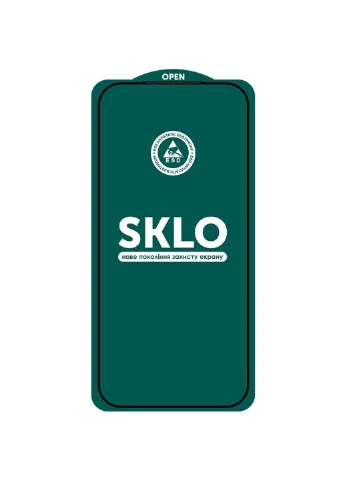 Защитное стекло 5D (тех.пак) для Apple iPhone 17 Pro Max (6.9") SKLO (389070211)