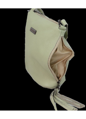 Жіноча шкіряна сумка на плече салатова Borsacomoda (360893844)