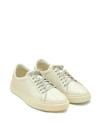 Бежевые кеды кожаные женские Corso Vito