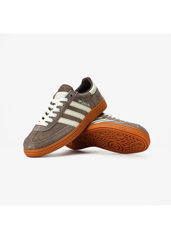 Бежеві Осінні кросівки чоловічі і жіночі adidas spezial beige white | адідас спеціал бежеві No Brand