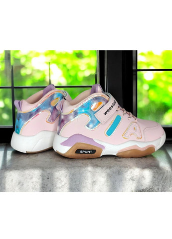 Розовые всесезонные кроссовки Weestep 4681P