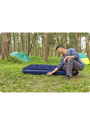 Матрац надувний 67374 з насосом 203 x 152 см, Bestway (351855132)