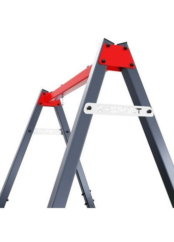 Каркас для качелей KSOZ016, 164 х 140 х 206 см - красно-серый K-Sport (372736116)