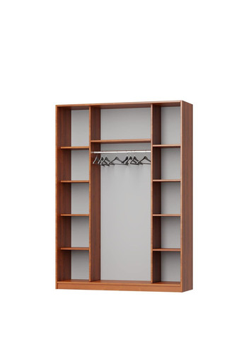 Шафа-купе дводверна Комбо AL ДСП/Дзеркало 160x60x210 см (MBS-2751) MebelStar (346288771)