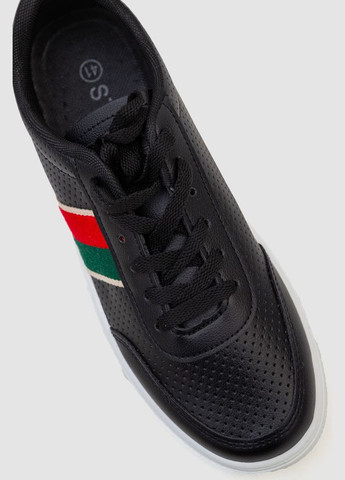 Чорно-білі кеди чоловічі на шнурках Cubus 248R151-4